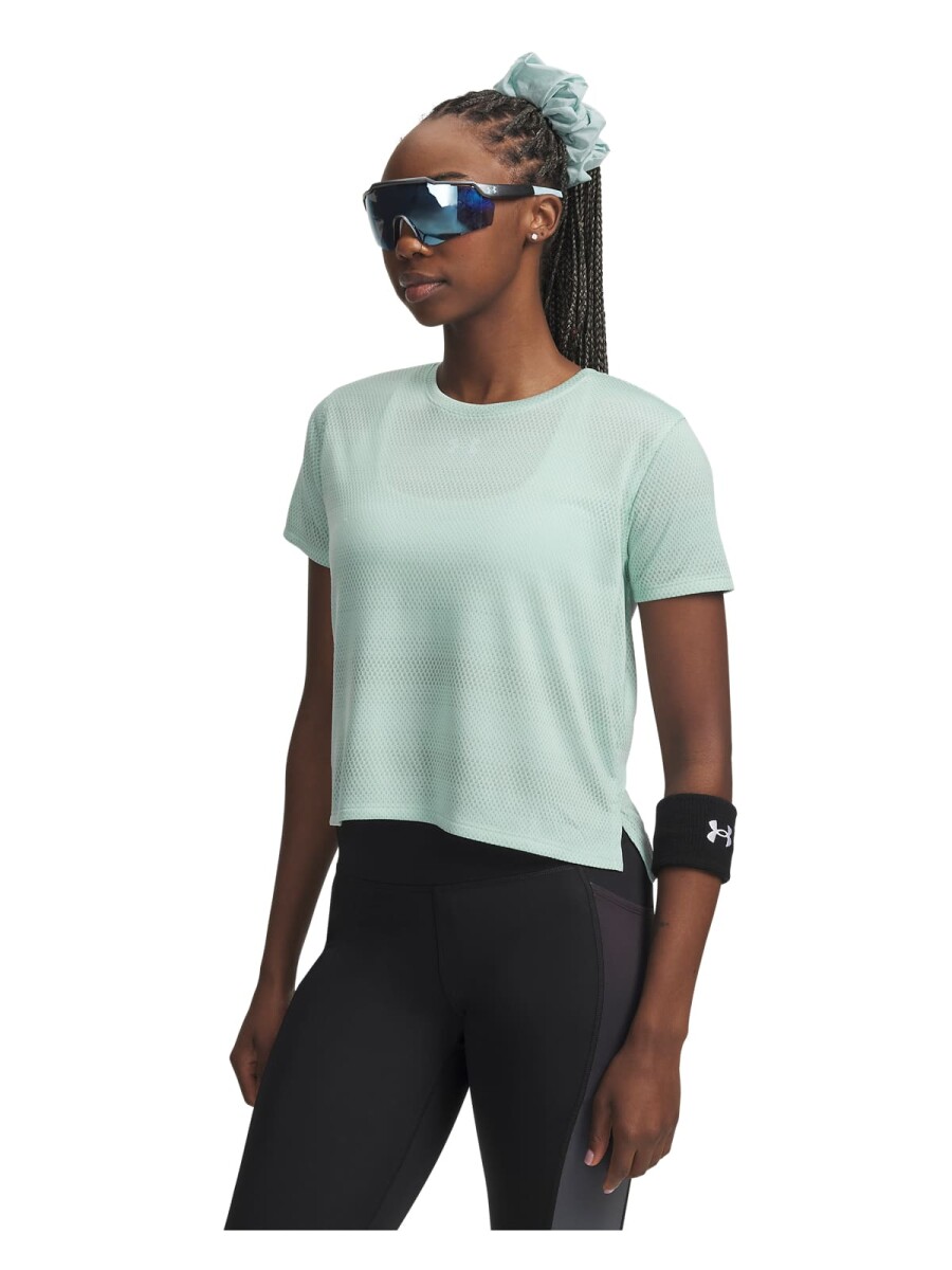 Remera UA Velociti Shortsleeve Mujer 6009540-703 - Menta 