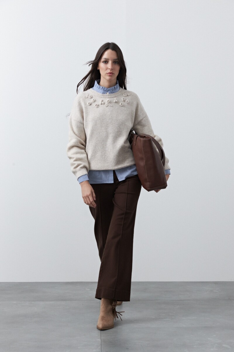 SWEATER VACANCES Crudo