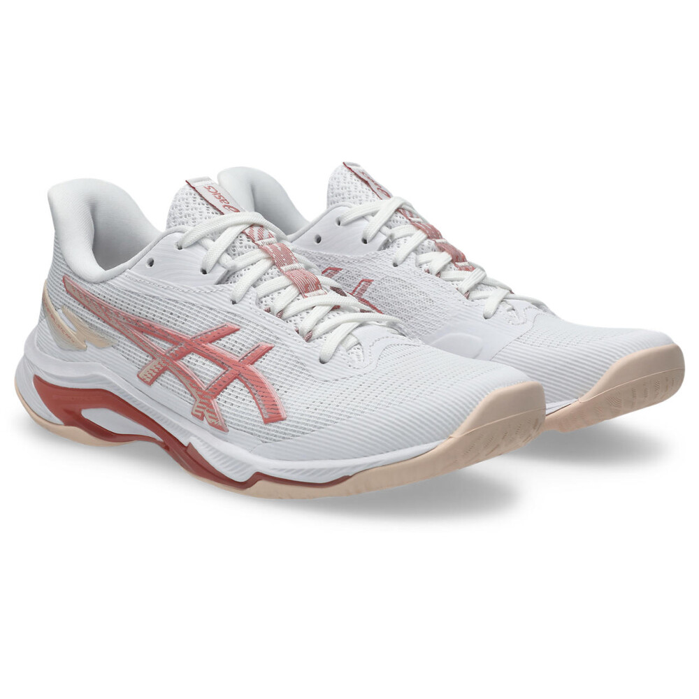 Zapatillas Voley Netburner Ballistic FF 4 Mujer White/rose Rouge