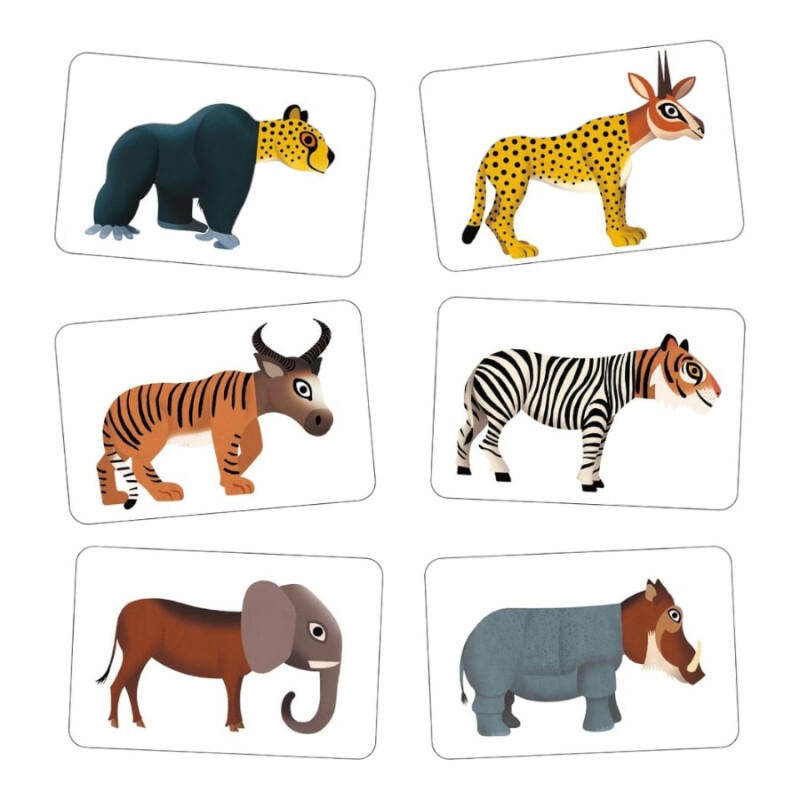 Juego De Cartas Anijumble Djeco Juego De Cartas Anijumble Djeco