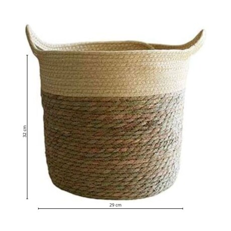 Canasto Seagrass 29 cm Beige