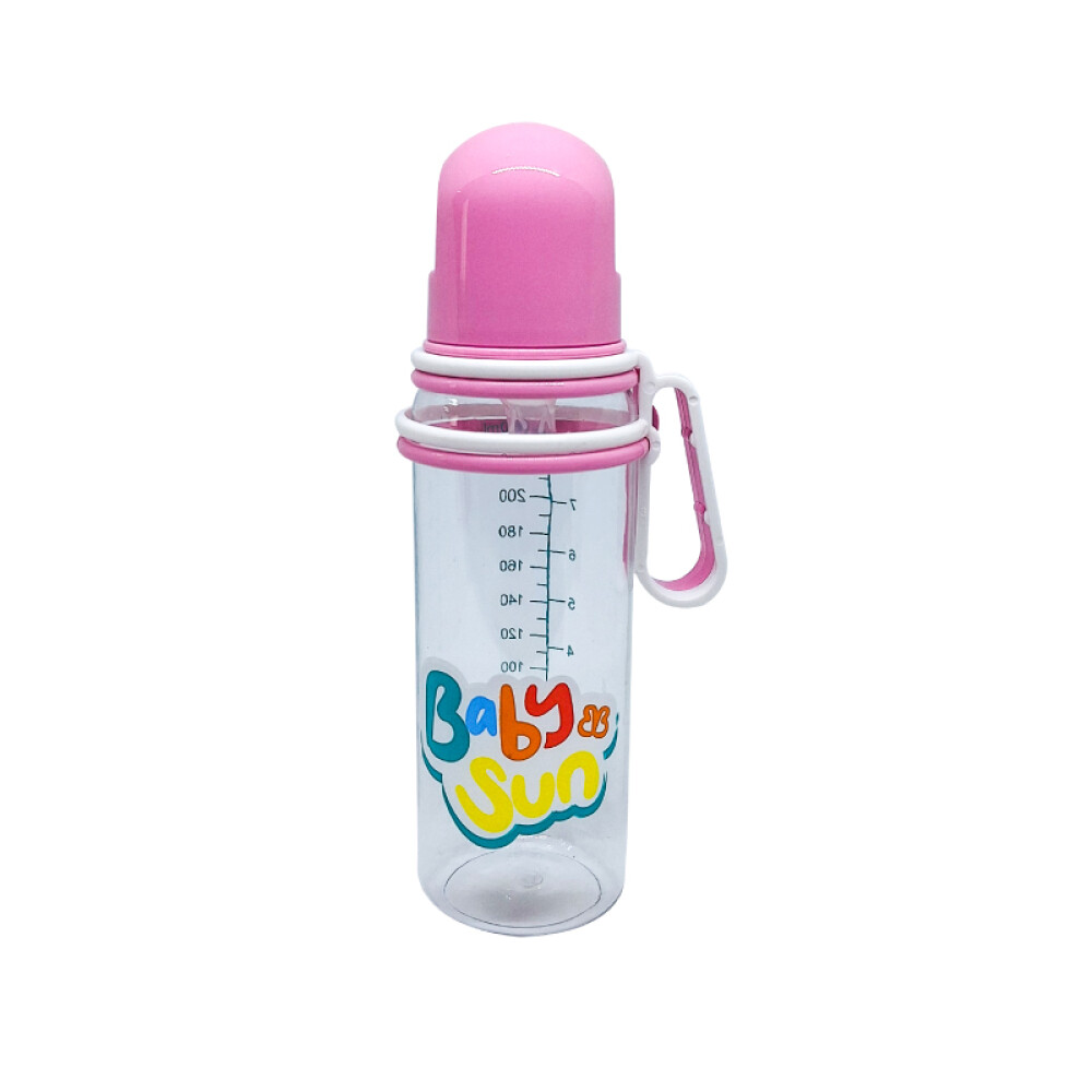 BABYSUN MAMADERA ROSA COD 8101 X 240 ML única
