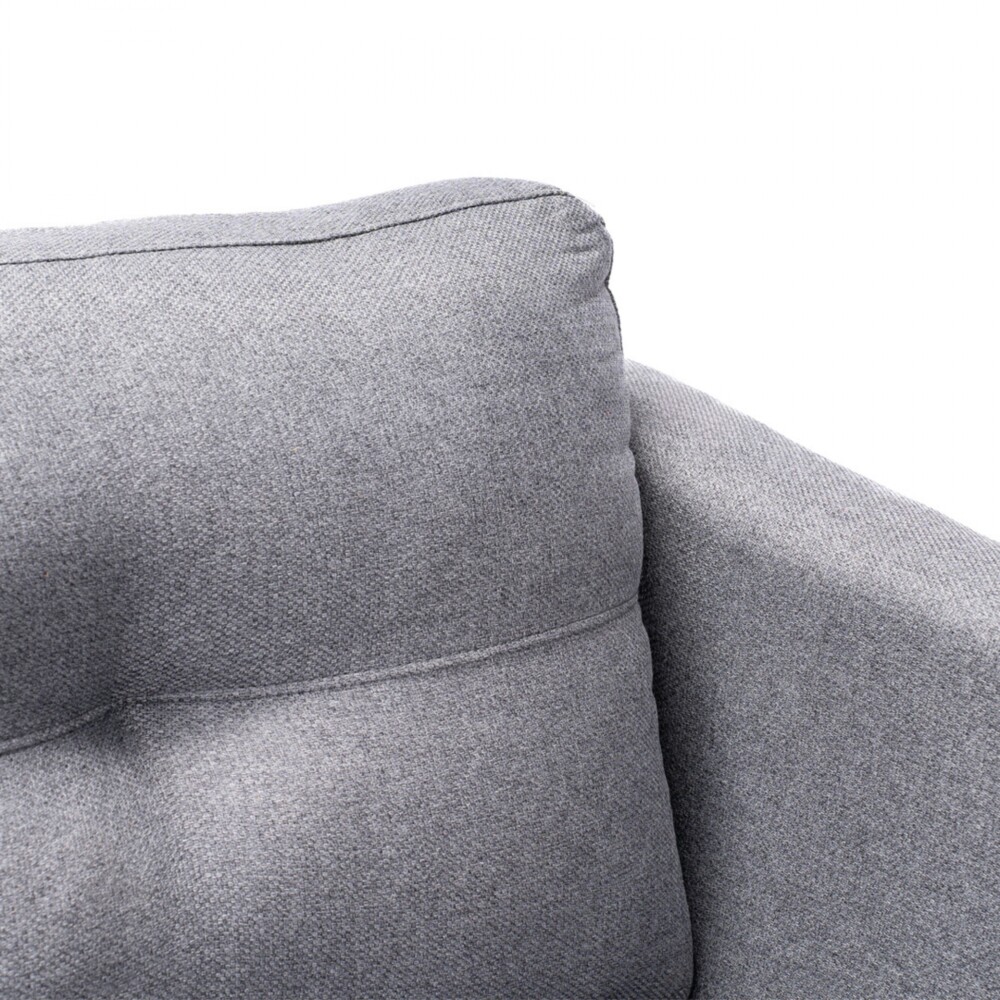 Sillón Sofá Triunfo 2 Cuerpos Gris