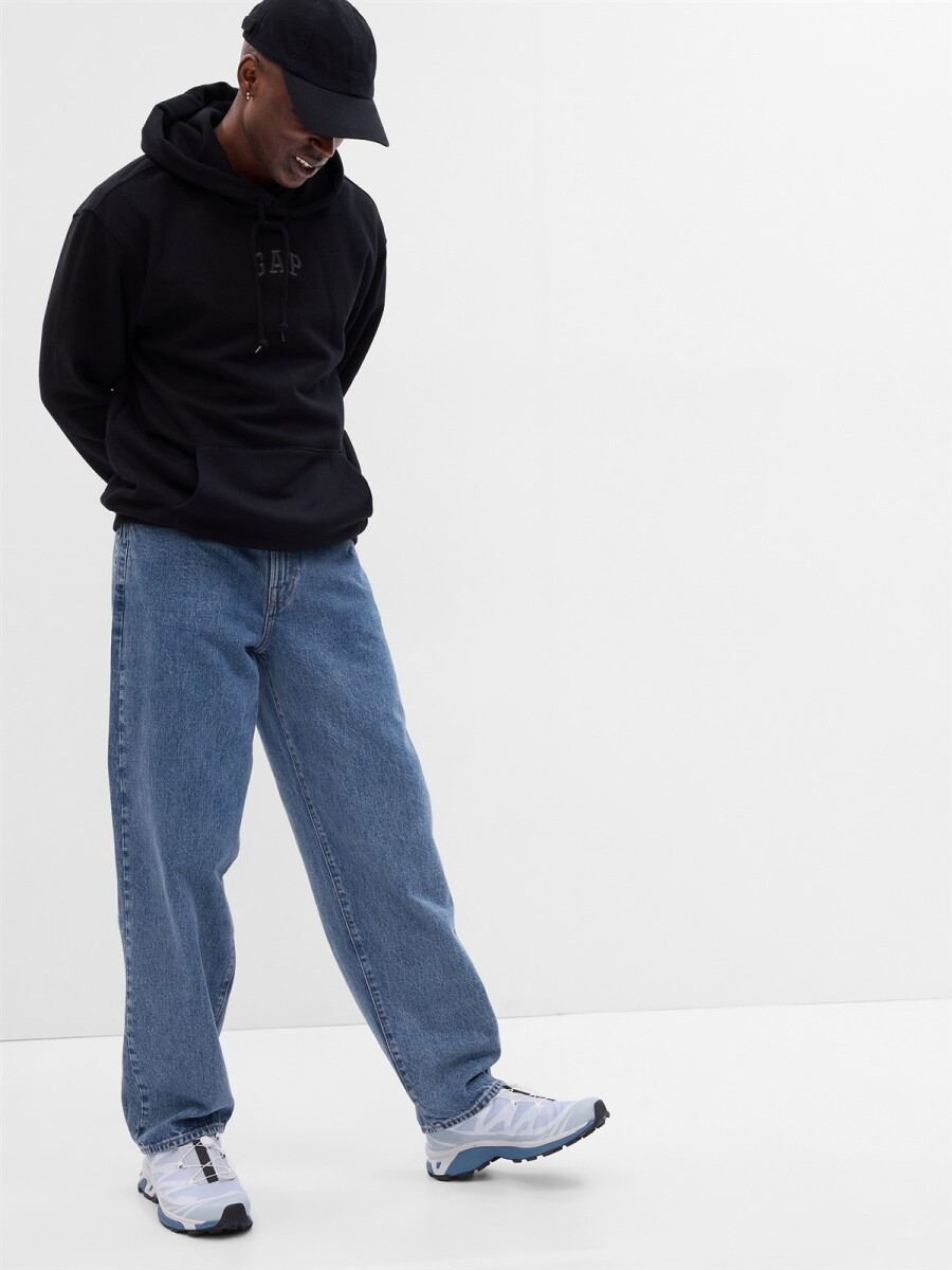 Jean Baggy Hombre - Medium Wash 