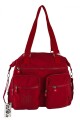Bolso grande con bolsillos Bolso grande con bolsillos rojo