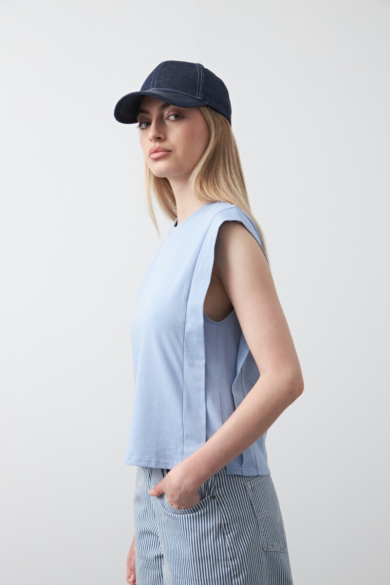 REMERA BOLETUS Celeste