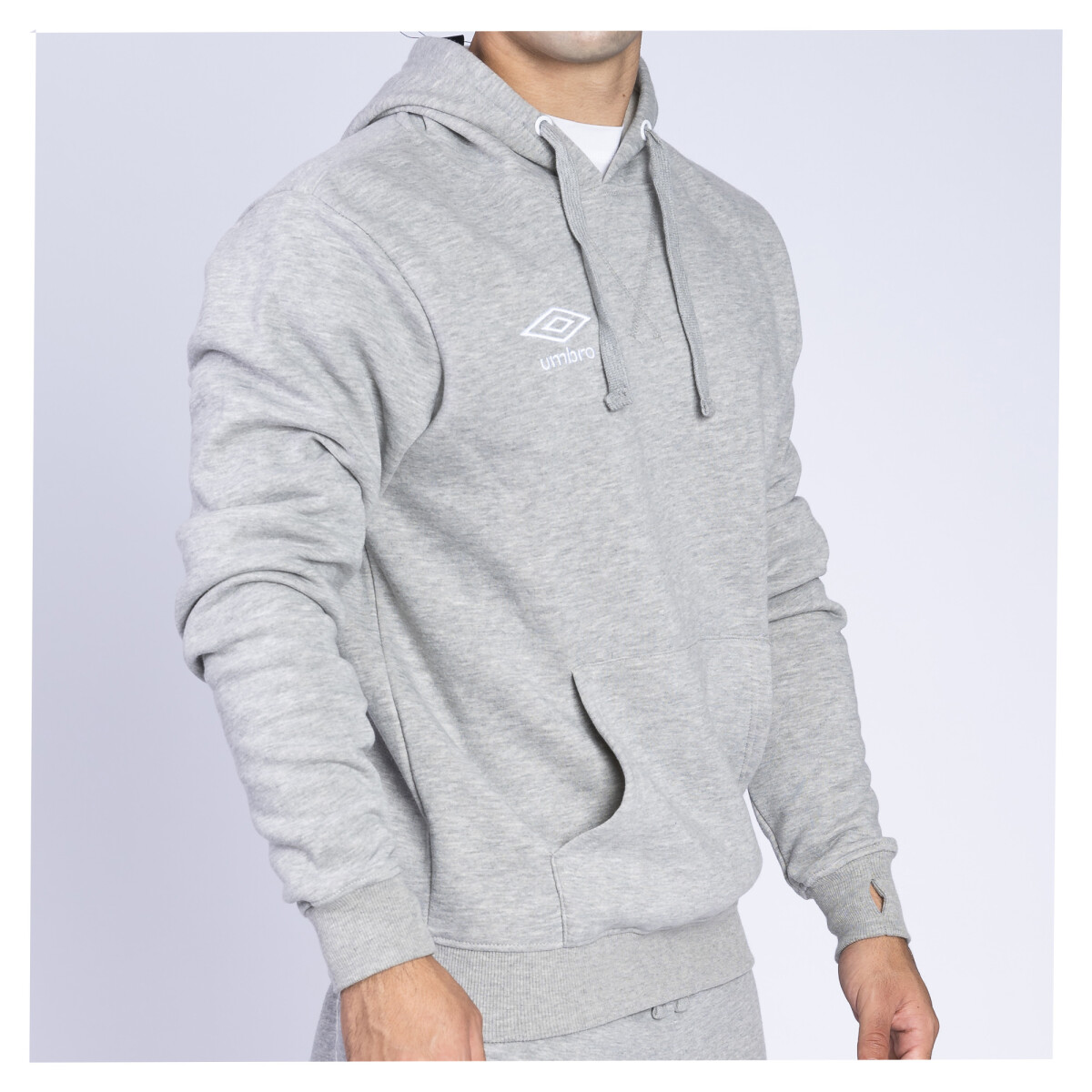 Canguro de Hombre Umbro con Capucha - Gris 