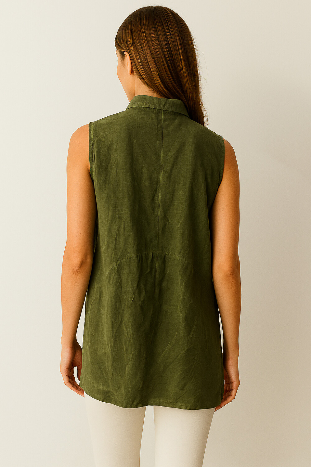 Camisa Tauriel Verde Oliva Oscuro