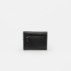 Billetera The Circle En Cuero Graneado Negro