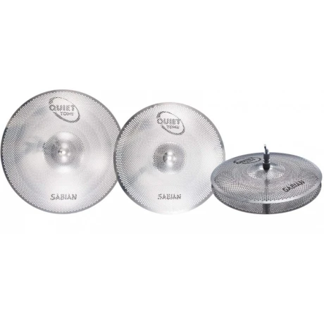 Pack Platillo Sabian Quiet Tone 14hh 16cr 20rd Pack Platillo Sabian Quiet Tone 14hh 16cr 20rd