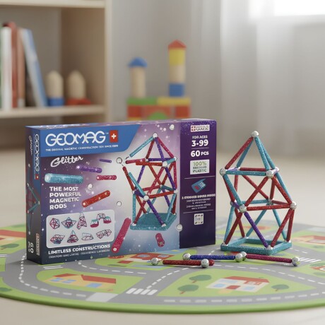 Juego paneles reciclados glitter 60 piezas Juego paneles reciclados glitter 60 piezas