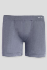 Boxer de microfibra liso Azul piedra