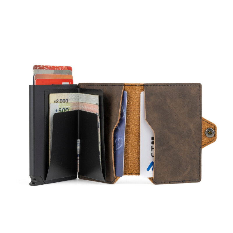 Billetera Baleine Kansas - Marron Billetera Baleine Kansas - Marron