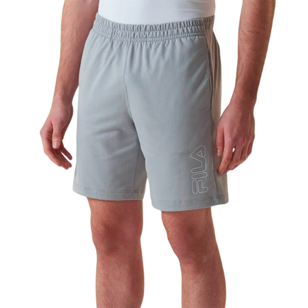FILA Outline light Bermuda casual para hombre - Gris Gris