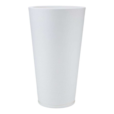 MACETA 40X80CM GENEBRA GRAPHITO BLANCA
