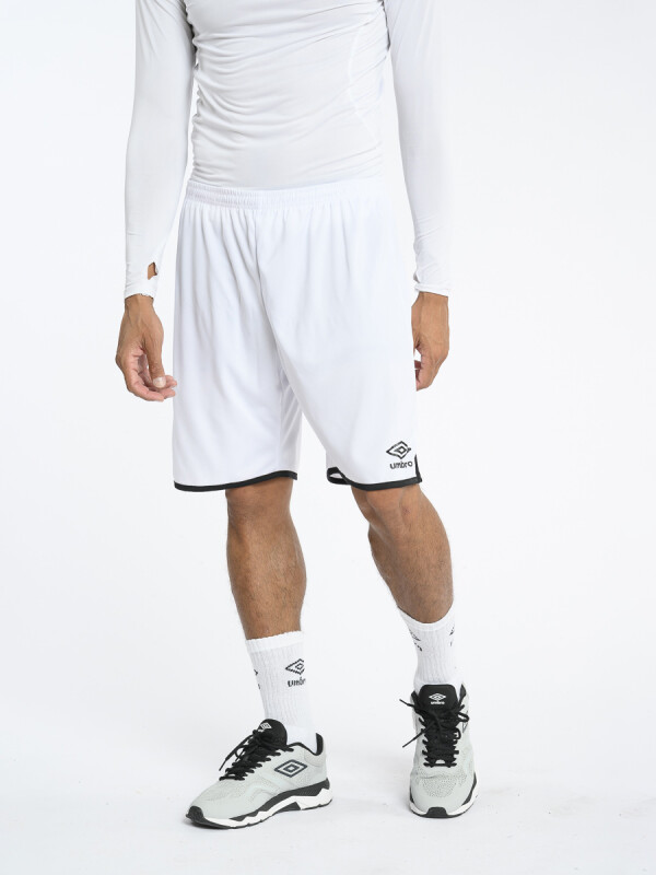 SHORT STRIKE Umbro Hombre Blanco, Negro