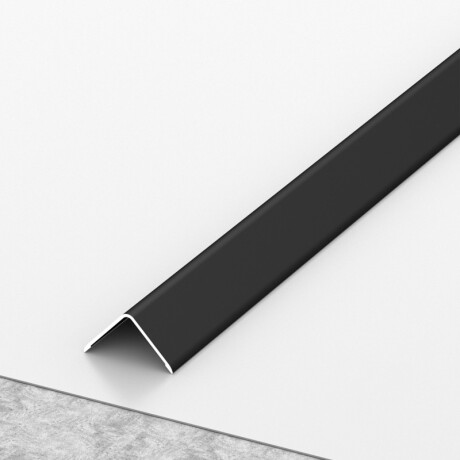 Tapacanto De Aluminio Negro 30x30Mm. Tapacanto De Aluminio Negro 30x30Mm.