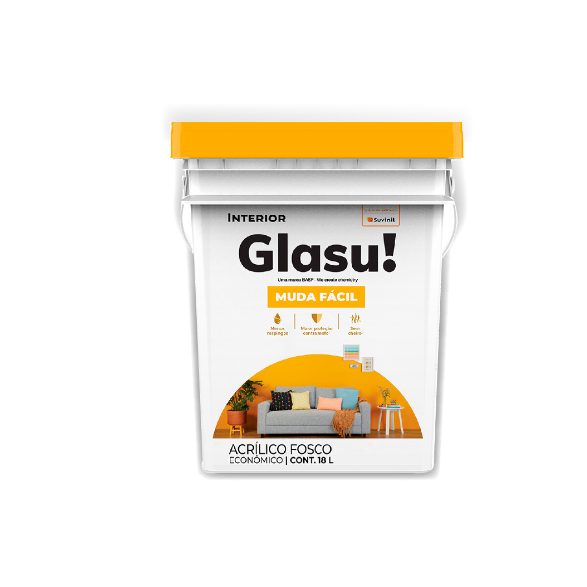 Latex Glasu! 20 litros Interior 