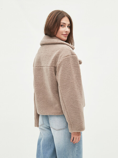 CAMPERA OSO BEIGE OSCURO