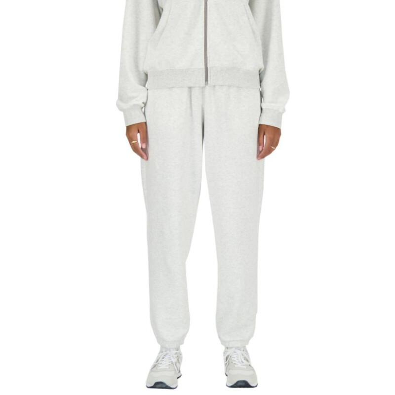 Pantalon de Mujer New Balance French Terry Jogger Gris