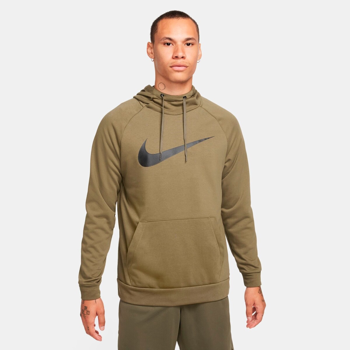Abrigo Nike Dri-Fit Hdie Swoosh de Hombre - Verde 