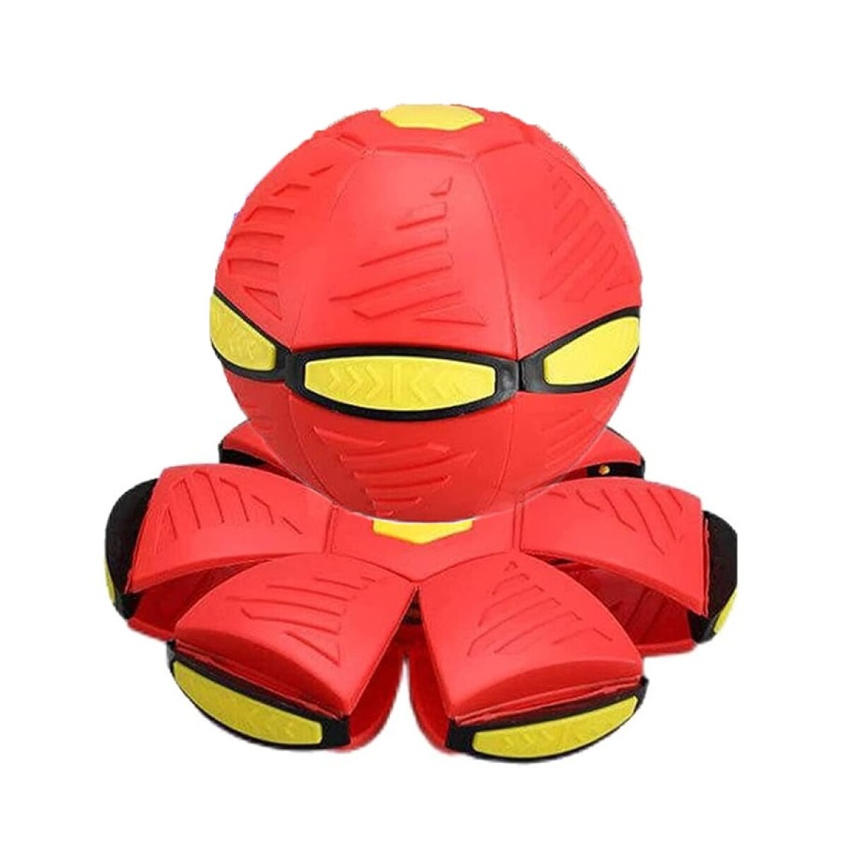Pelota Mágica Saltarina Plegable 14CM - ROJO 