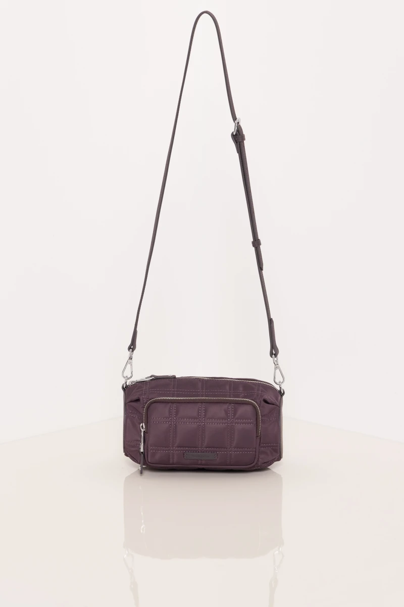 BANDOLERA BOSTON GRID Chocolate