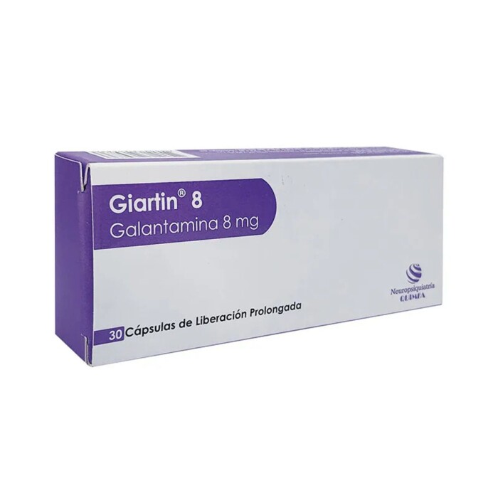 GIARTIN 8 MG LP X 30 CAPSULAS única