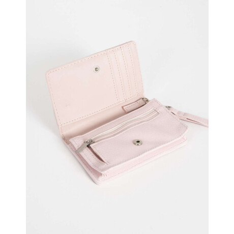 Monedero Cuerina Rosa Viejo