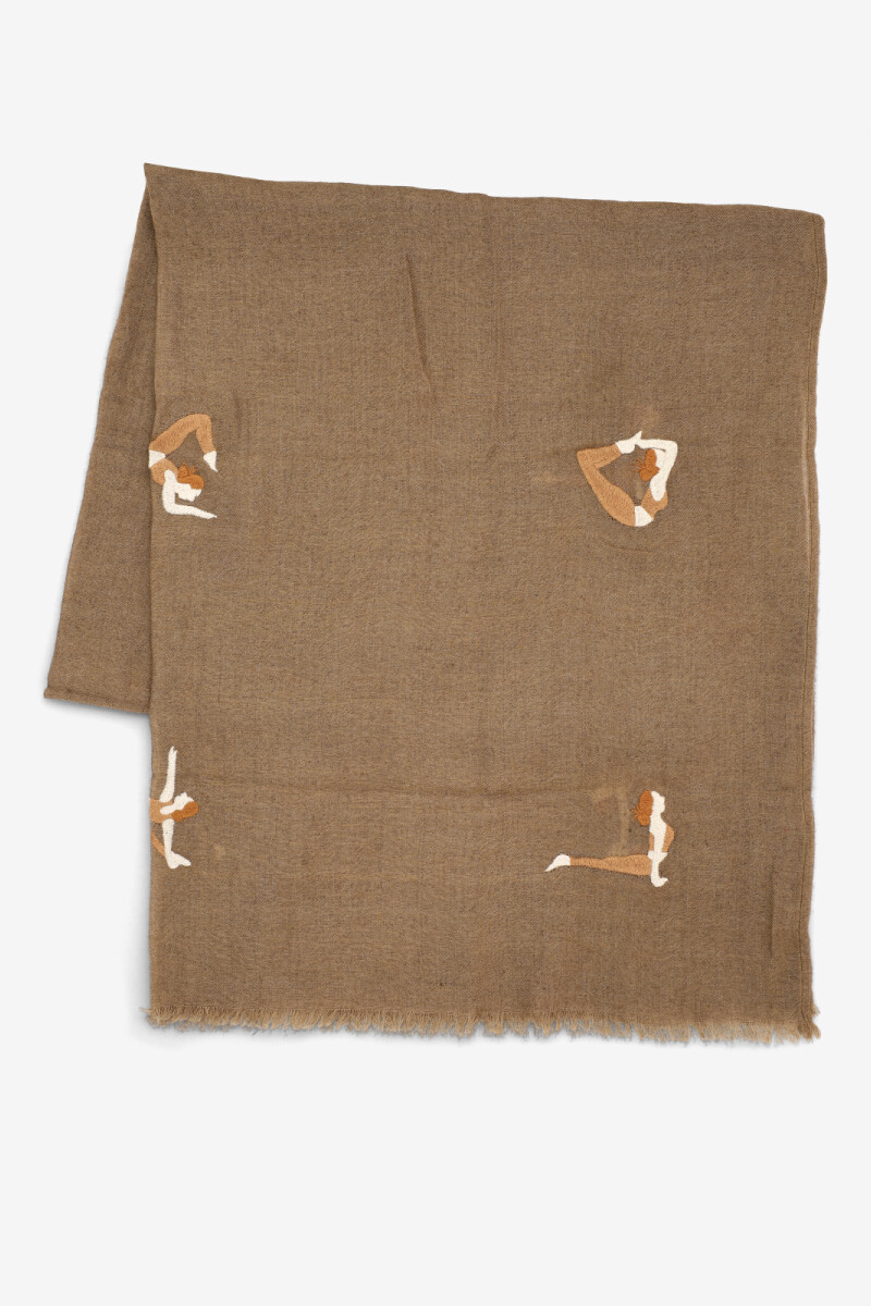 BUFANDA YOGA Marron