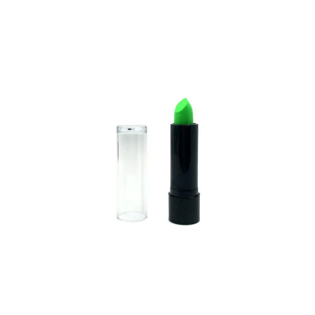 Maquillaje de Halloween con sombras y pinturas Verde