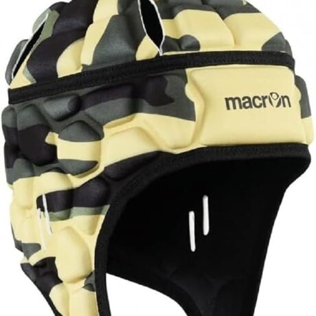 CABEZAL PROTECTOR PARA RUGBY - XL- IRB HOMOLGADO - MACRON CAMO GREEN