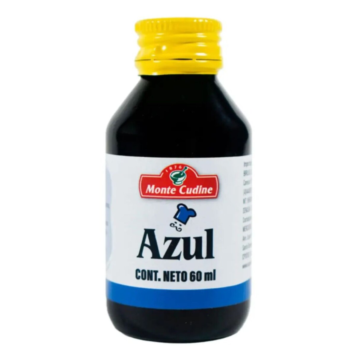COLORANTE MONTE CUDINE X 60 ML AZUL 