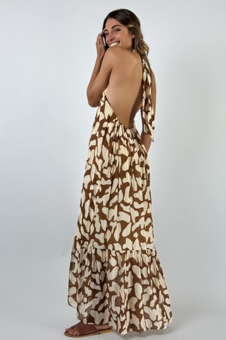 VESTIDO ZORYA Marron