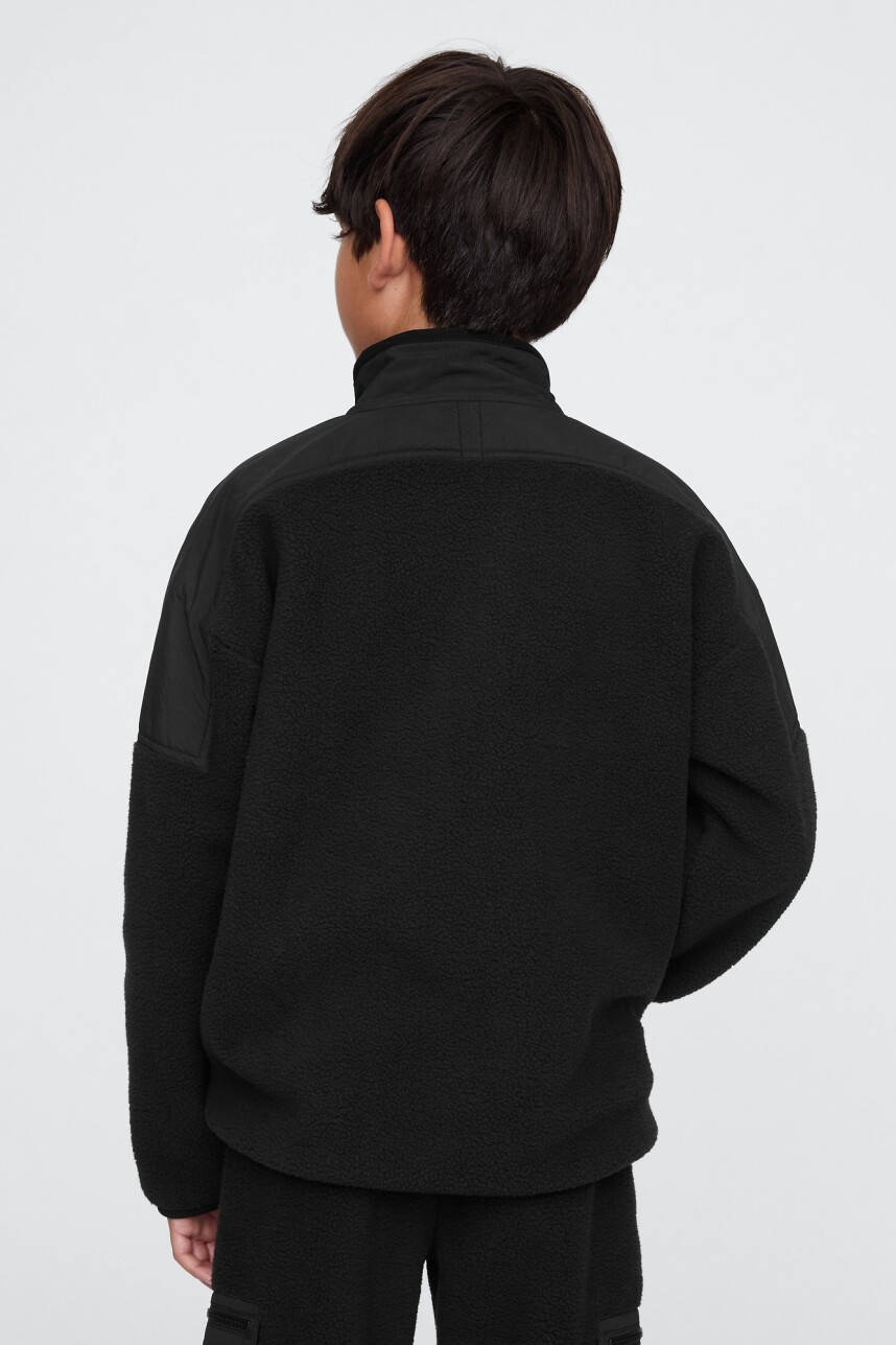 Buzo Cozy Niño Black 22