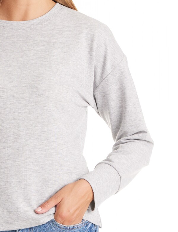 Buzo Melange GRIS