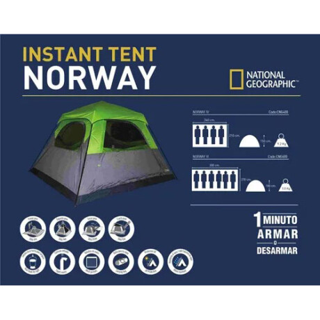 Carpa National Geographic Instant 4p Cng401 Carpa National Geographic Instant 4p Cng401