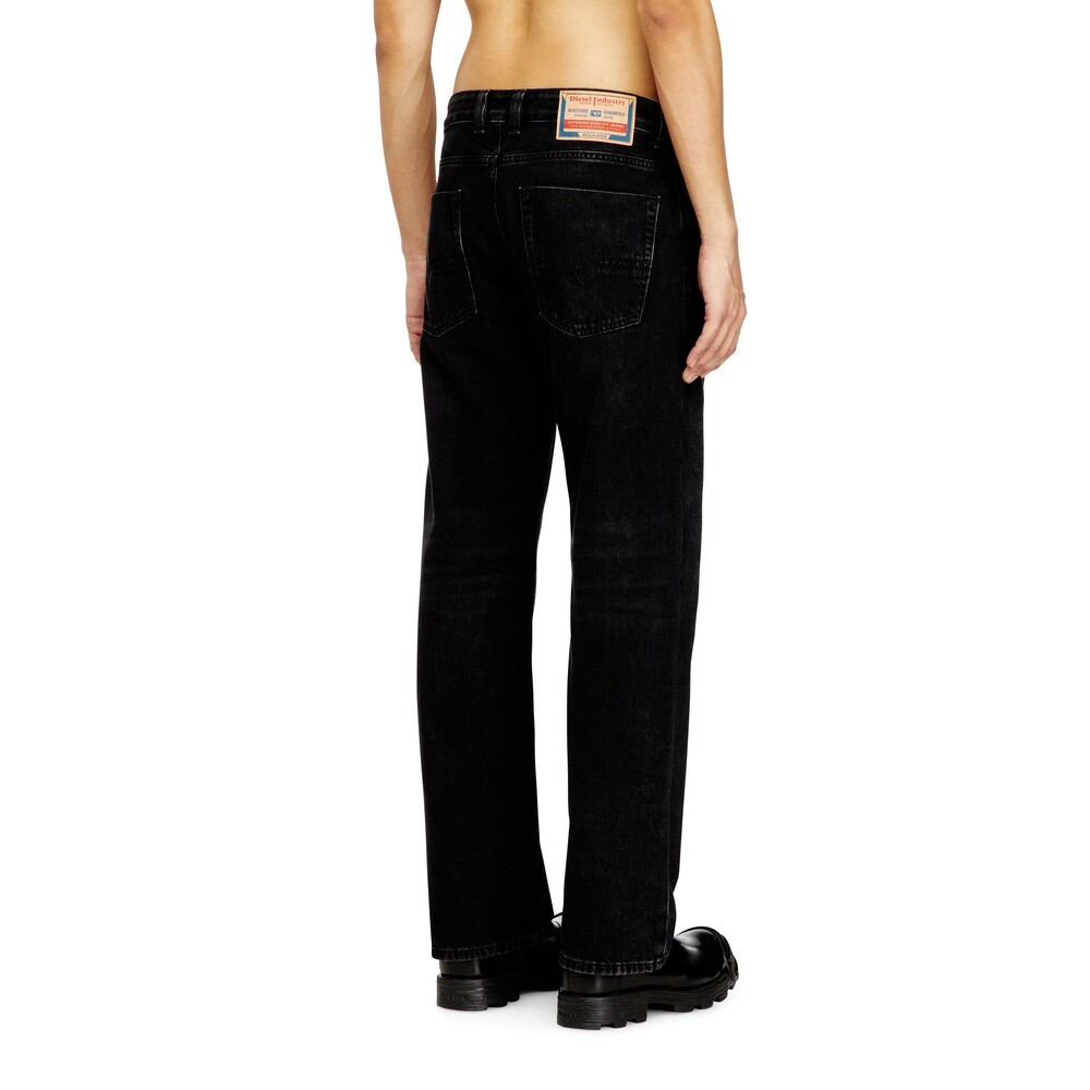 Jean Para Hombre Relaxed - 1980 D-Eeper Negro/Gris Oscuro