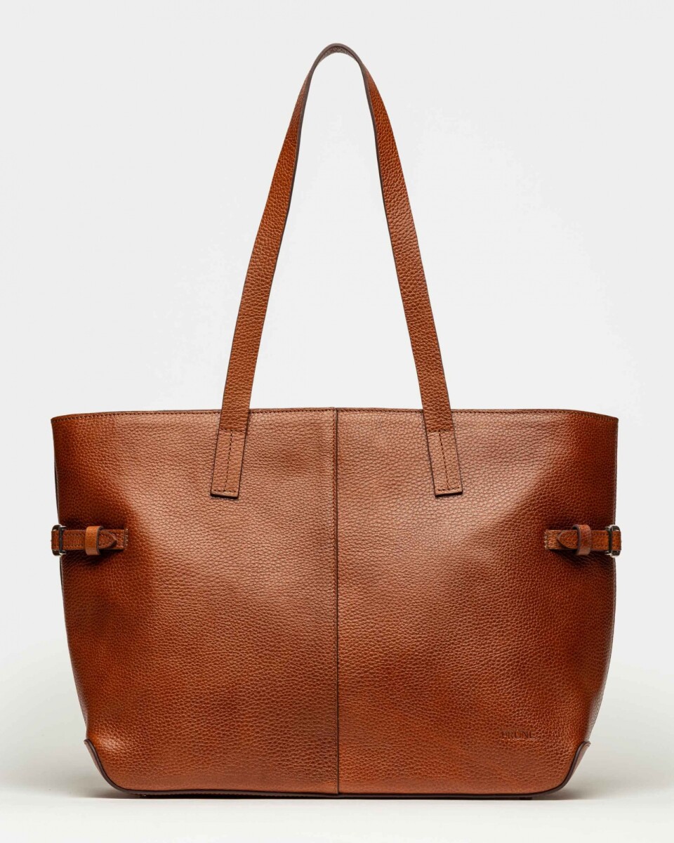 Bolso Sophie en cuero curtido natural - Cuoio 