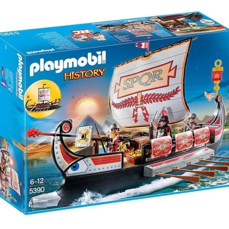 Playset Playmobil Galera Romana 001