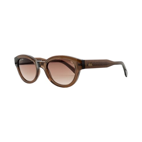 Lacoste Sol Ovalado chico Beige oscuro Lacoste Sol Ovalado chico Beige oscuro
