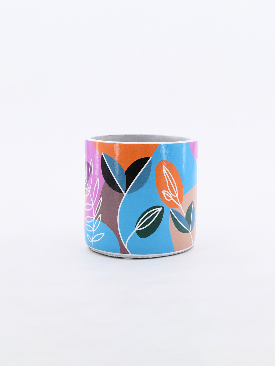 MACETA PINK JUNGLE - MULTICOLOR 