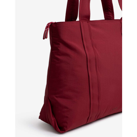 Shopper Nylon Rojo Oscuro