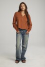 BUZO COTTON JERSEY Marron