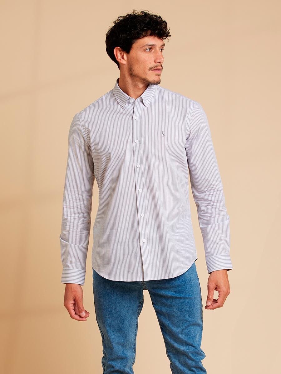 CAMISA SHELFS25 POLANCO - Gris 