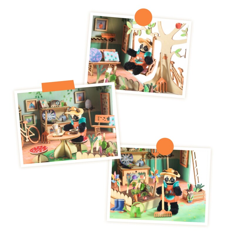 Set de creación Mi casa Olive Djeco Set de creación Mi casa Olive Djeco