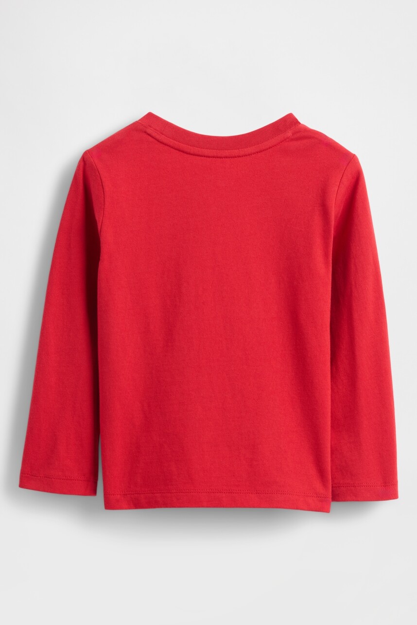 Remera Logo Gap Toddler Niño Modern Red