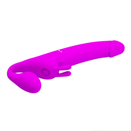 Vibrador Arnés para Parejas Zanini Pretty Love Vibrador Arnés para Parejas Zanini Pretty Love