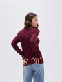 Sweater Tiral Cereza Oscuro