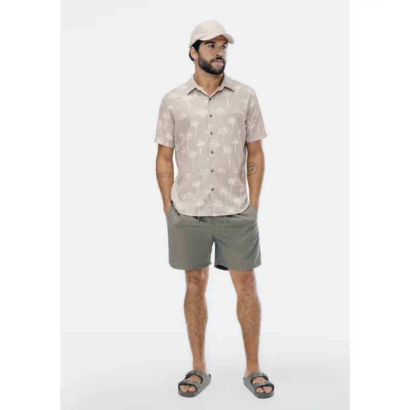 CAMISA MM MASC CAQUI CLARO